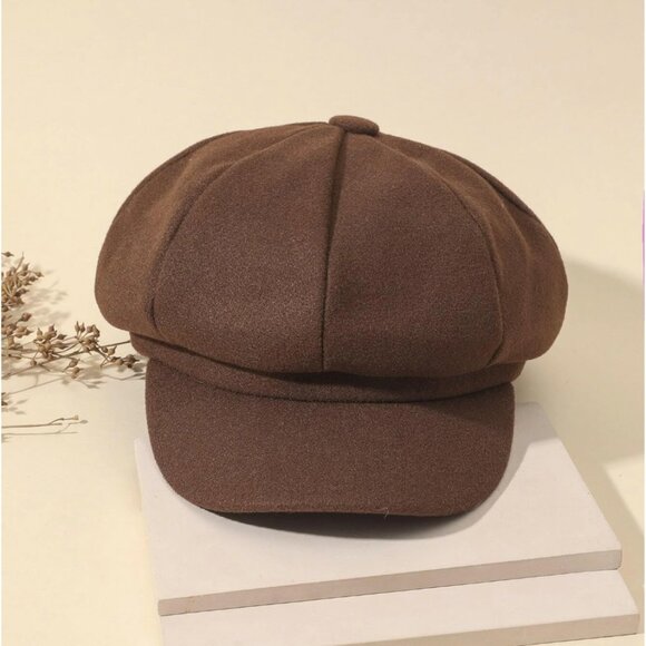 Baker Boy Cap Brown - Picture 1 of 4